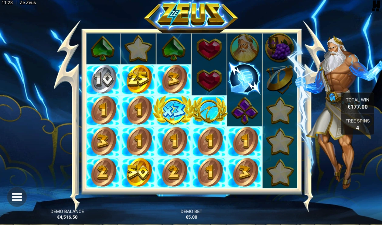 Ze Zeus Slot Multipliers