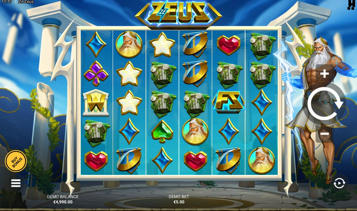 Ze Zeus Slot Theme